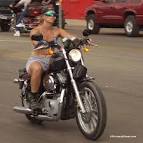 Roaring Biker Chick