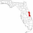 Brevard County Florida map