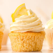 Image result for lemon cupcake