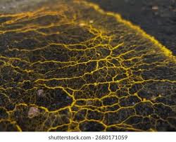 Attēlu rezultāti vaicājumam “Physarum oblatum stalked”