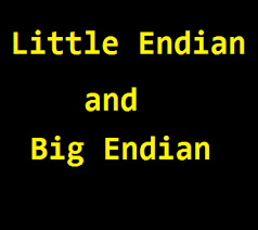 Image result for little-endian
