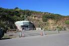 A German world war II gun emplacement now converted into a fish farm. - via Daymix