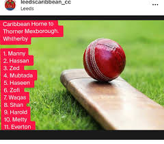 Image result for Thorner Mexborough Cricket Club