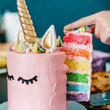Image result for rainbow cake