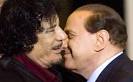 The Top Ten Myths in the War Against Libya - berlusconi-gaddafi_faz