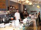 Brent Goeway, friendly owner of Canyon Coffee Roastery enjoys a ...