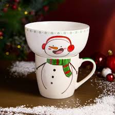 Image result for Кружка узор снеговики