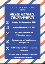 Image result for Old Fincunians Netball Club