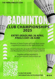 Image result for Parklangley Junior Badminton Club