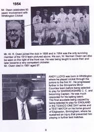 Image result for Whittington Cricket Club