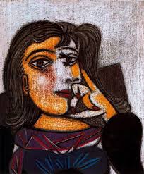 Image result for Pablo Picasso, Portrait of Dora Maar
