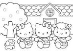 Hello Kitty Coloring coloring page