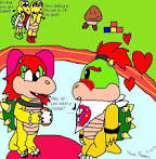 Isabell and Bowser Jr   Super Mario Bros Fan Art  6661232    Fanpop