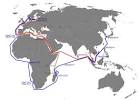 File:Battle of Japan Sea (Route of Baltic Fleet) NT.PNG ...