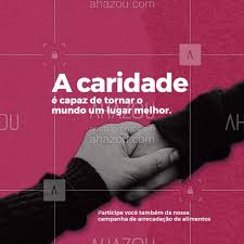 Image result for FOTO DE CARIDADE CRISTÃ