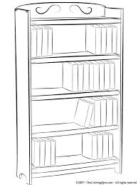 Clip Art Bookshelf