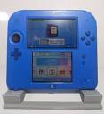 Nintendo 2DS Electric Blue Handheld Videogame System w/ Charger ...