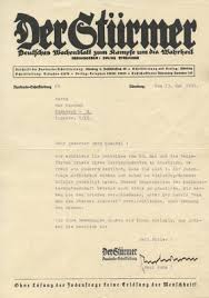 Bildergebnis für "Der Stürmer"