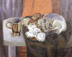 Still Life with a Skull, 1962 (oil on ca - Glyn Morgan als ...