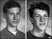 Eris Harris (left) and Dylan Klebold. The teenagers appeared to have planned ... - _41861218_ap_comp_harr_kle203