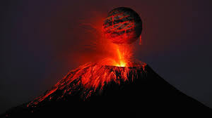 Image result for wallpaper volcano