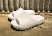 adidas Yeezy Slides "White Salt" Release Date | SneakerNews.com