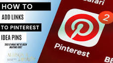 How to Add Links To Idea Pins on Pinterest (March 2023 Update ...