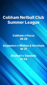 Image result for Cobham Netball Club