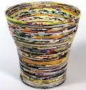 Green Nest  Recycled paper baskets bring functionality with