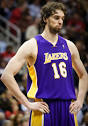 Lakers forward Pau Gasol's