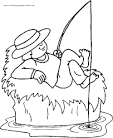 Boy coloring page