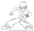 Ben 10 coloring page