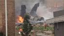 Navy F18 jet crashes into apartment building Virginia Beach ...