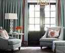 Turquoise and Orange Interior Design Color Palettes