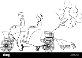 Image result for bicycle wedding