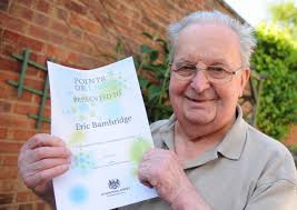 Eric Bambridge, 91, of Sprowston, who has become a UK Point of Light for his years of inventing gadgets to help make the lives of vulnerable people easier. - 2342593760