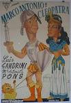 MARCO ANTONIO Y CLEOPATRA" MOVIE POSTER - "LA VIDA ÍNTIMA DE MARCO ...