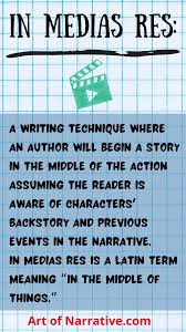 Image result for media res