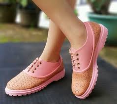 Jual Sepatu Wanita Model Terbaru Sepatu Kets Docmart PN25 - Mocca ...