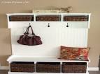 Custom Entryway Bench and Shelf for Indoor Decoration: Entryway ...