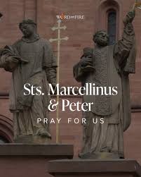 Image result for Saints Marcellinus and Peter