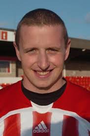 Northwich Guardian: Steve Foster, 28, scored on his second debut for Salford City Buy this photo » Steve Foster, 28, scored on his second debut for Salford ... - 1017099