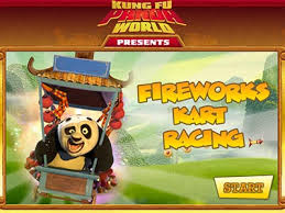Friv Kung Fu Panda Fireworks Kart Racing