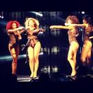 Beyonce Wears David Koma During Revel Shows