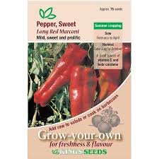 Afbeeldingsresultaat voor long red marconi sweet pepper