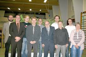 ... Volker Rückert, Max Baumann, Klaus Schneider, Frank Kobel, Michael Frädrich, Christian Kipp, Detlef Hagedorn, Mathieu Hagedorn und Bettina Schwanzer.