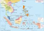 Malaysia Philippines Singapore Map