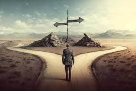 Image result for hombre en el cruce de caminos