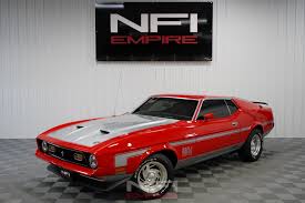 Image result for Bright Red 1972 Mustang