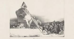 Image result for riot scene by honore-daumier